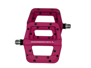 Plastic Flat pedals in different colors