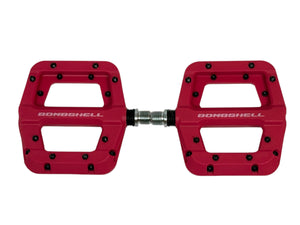 Plastic Flat pedals in different colors