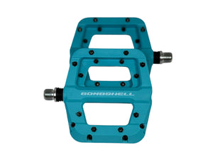 Plastic Flat pedals in different colors