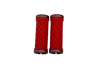 New waffle black and red grip