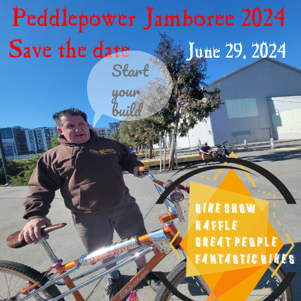Peddlepower Jamboree space reservation