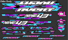 Load image into Gallery viewer, NINE43 FRAME DECALS SET