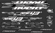 Load image into Gallery viewer, NINE43 FRAME DECALS SET