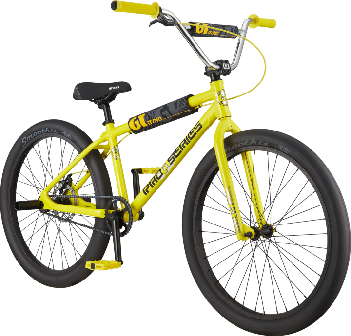 Yellow gt best sale bmx bike